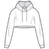 Women’s Cropped Hooded