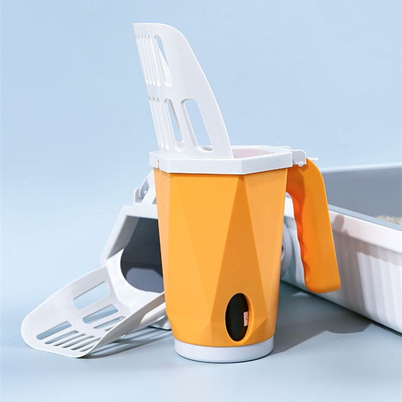 Self-Cleaning Cat Litter Scoop – Easy Clean Pet Litter Shovel for Cat Litter Box - Image 4