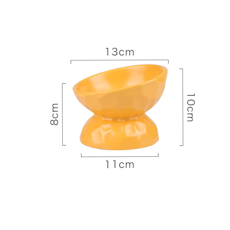 Elevated Ceramic Cat Bowl with Stand - Image 2
