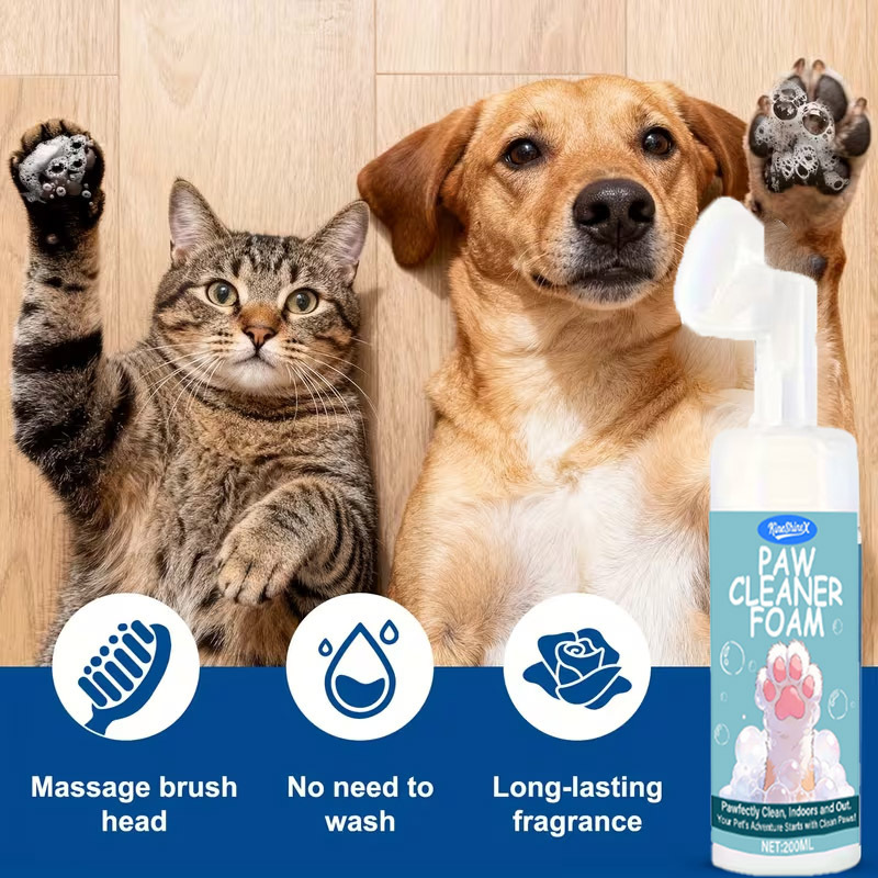 Pet Paw And Pad Mud Sand Cleaning Spray