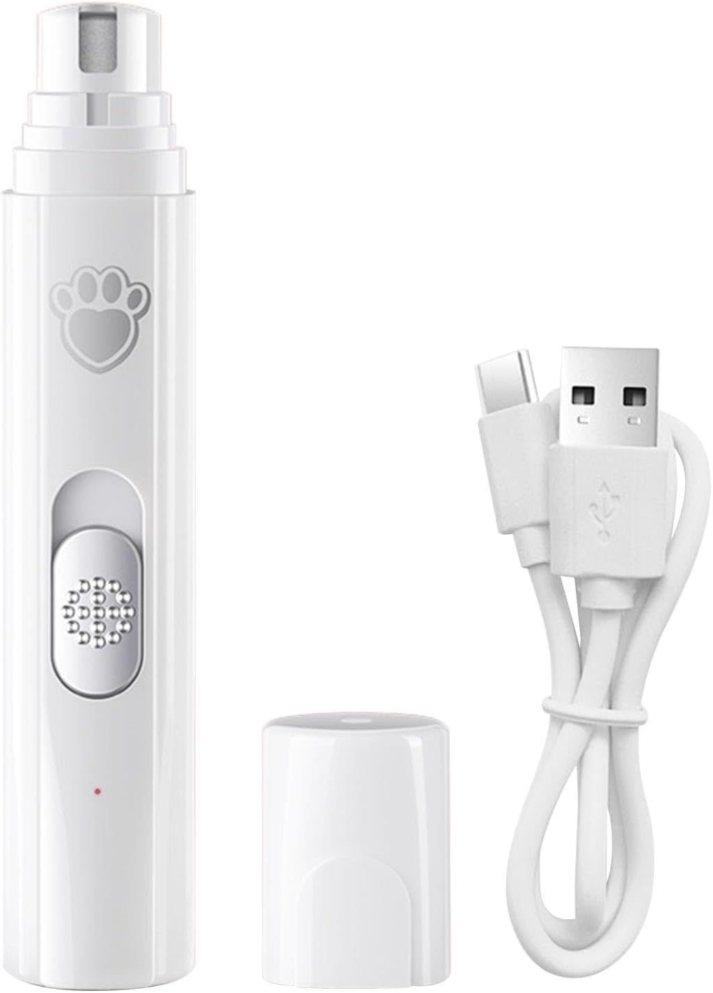 Safe Electric Pet Nail Grinder for Dogs & Cats – Rechargeable Nail Clipper