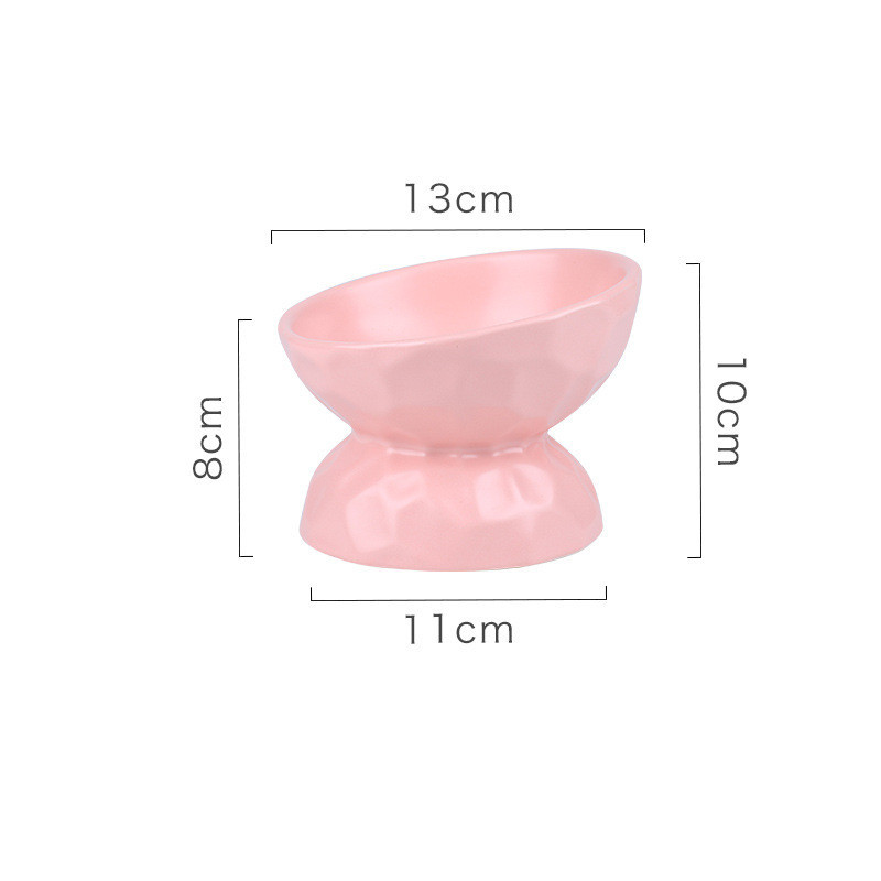 Elevated Ceramic Cat Bowl with Stand - Image 3